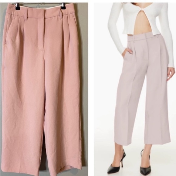 Aritzia Pants - Aritzia Wilfred The Effortless Cropped Pants